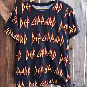 Def Leppard All Over Print T Shirt